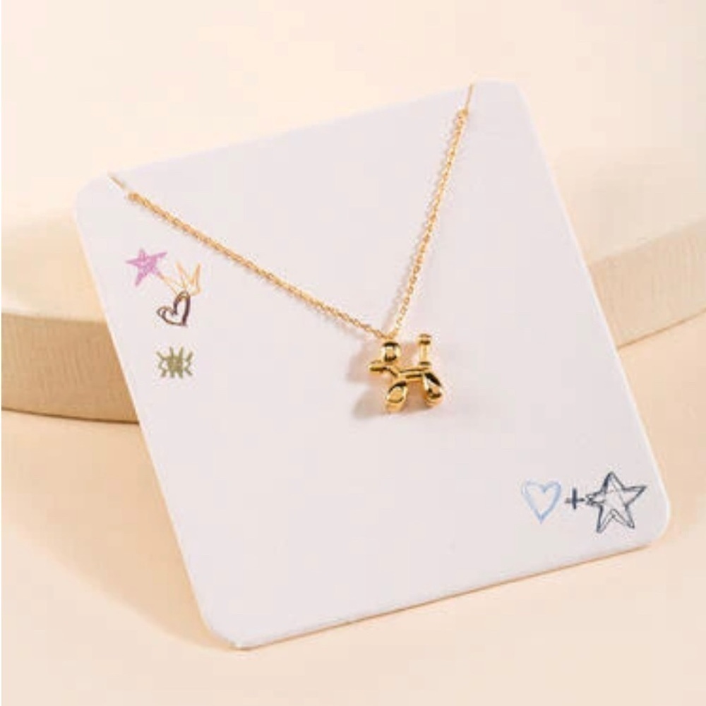 Francescas Mini Balloon Animal Necklace